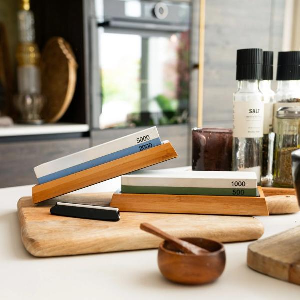 Sådan sliber du dine knive uden at skade dem